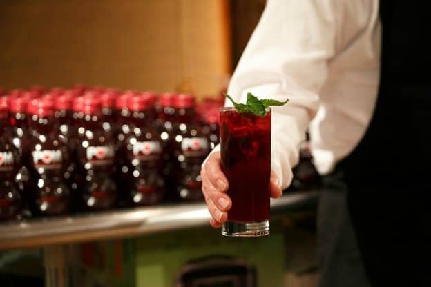 Pomegranate juice is great alone or in cocktails, mocktails, or punch