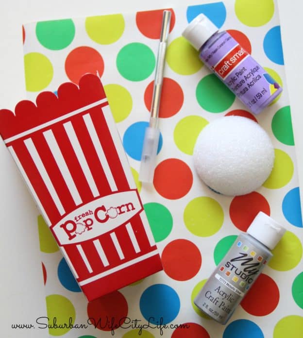 Popcorn box World Market #popcornboxparty2016