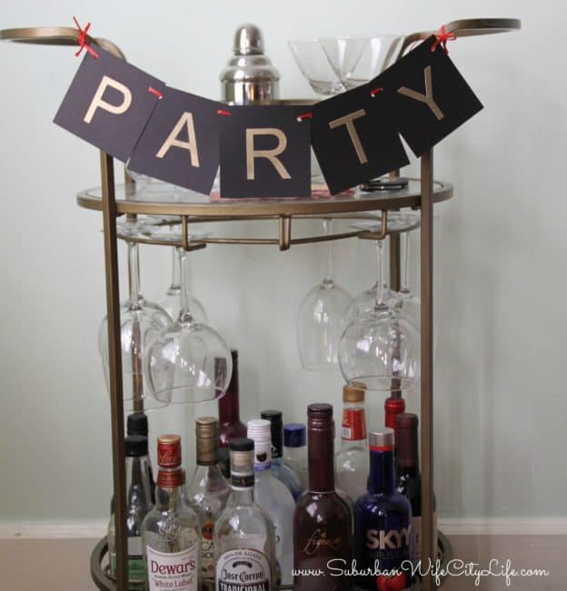 8 Ways to Style a Bar Cart