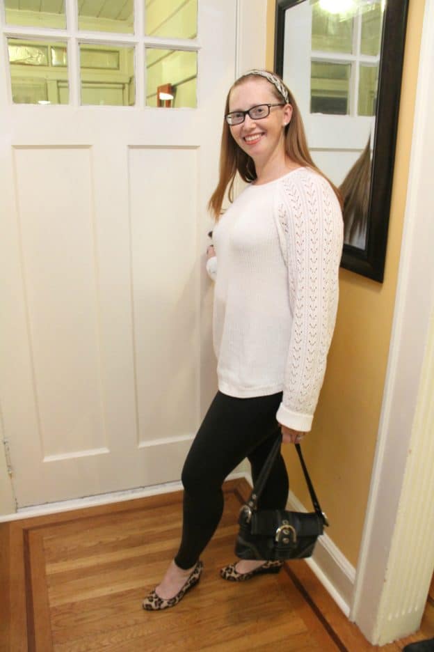 How to style faux leather leggings