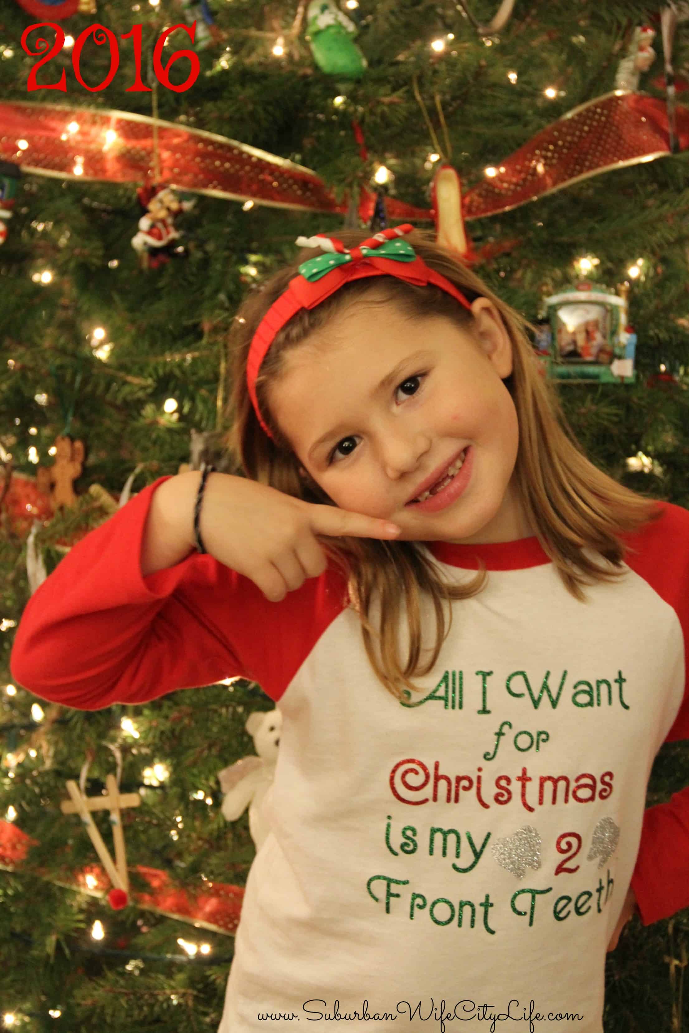 All I Want for Christmas is my 2 Front Teeth