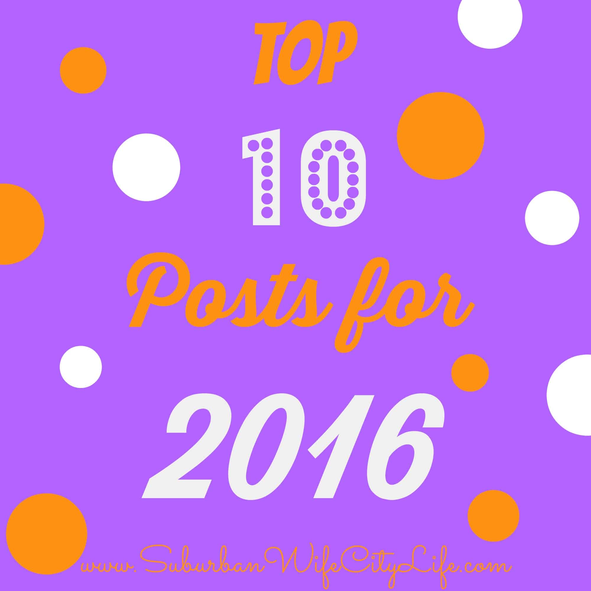 Top 10 Posts of 2016