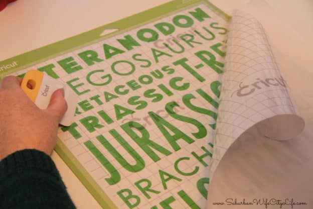 Dino Wall Art Cricut Transfer T