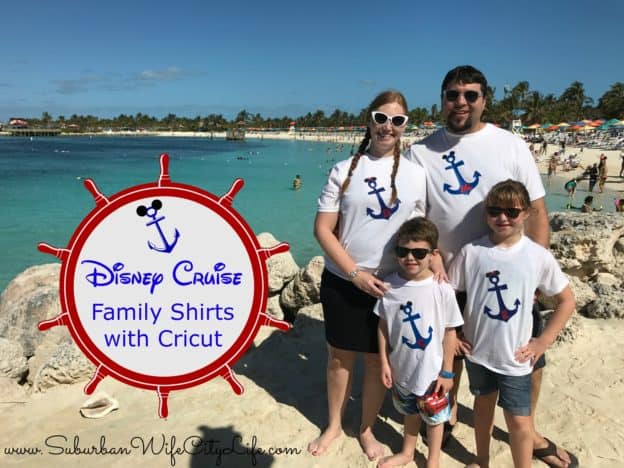 DIY - Family Disney Shirts with Cricut - Suburban Wife, City Life