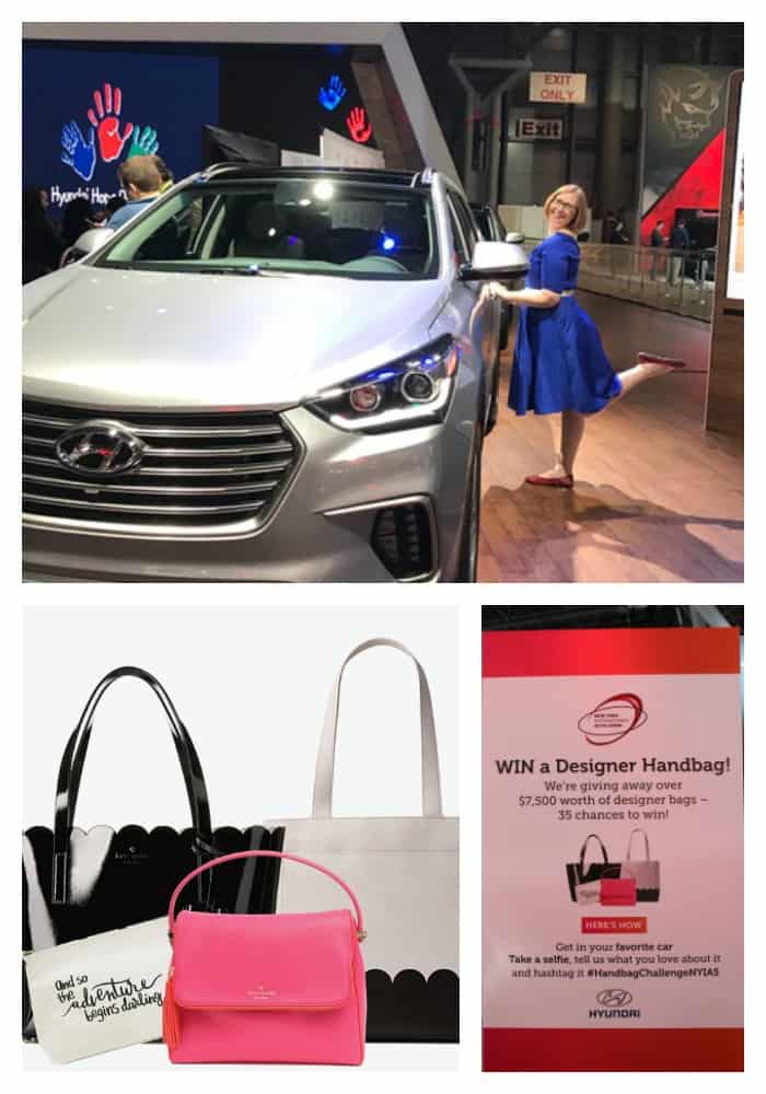 New York Auto Show 2017 Hyundia Handbag Challenge
