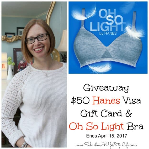 Hanes $50 Visa Gift Card Giveaway