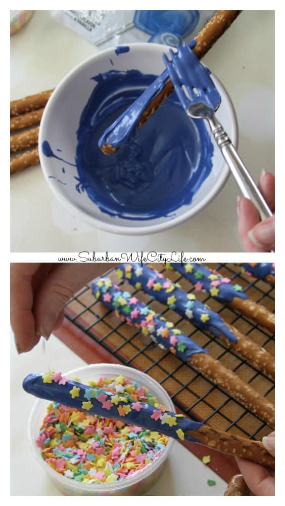Edible Wand Steps