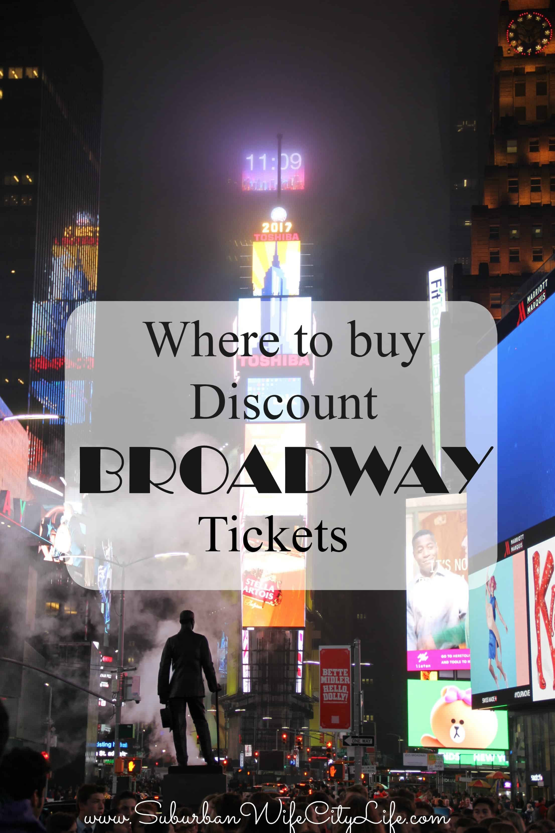 Where to buy Discount Broadway Tickets