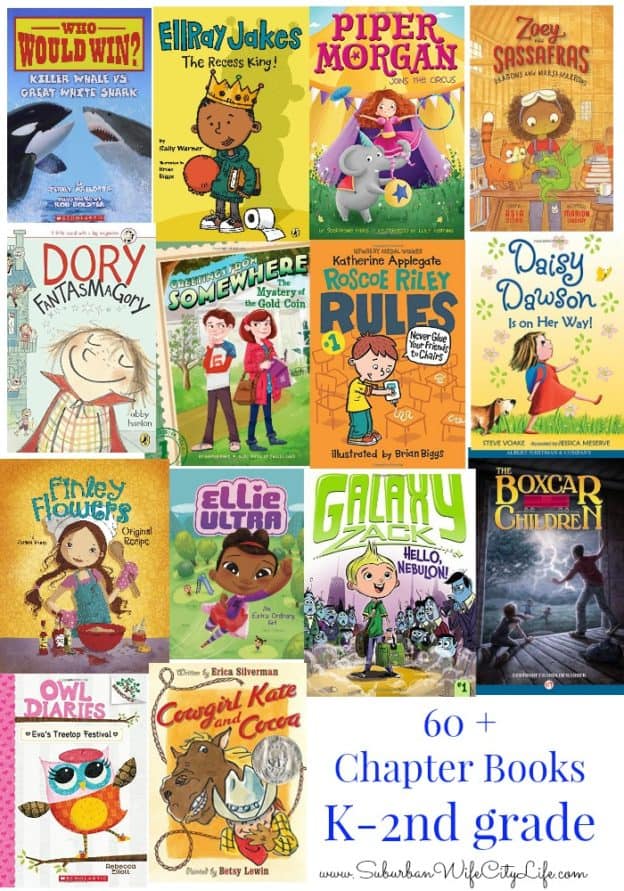 Chapter Books for K-2nd Grade | Suburban Wife, City Life