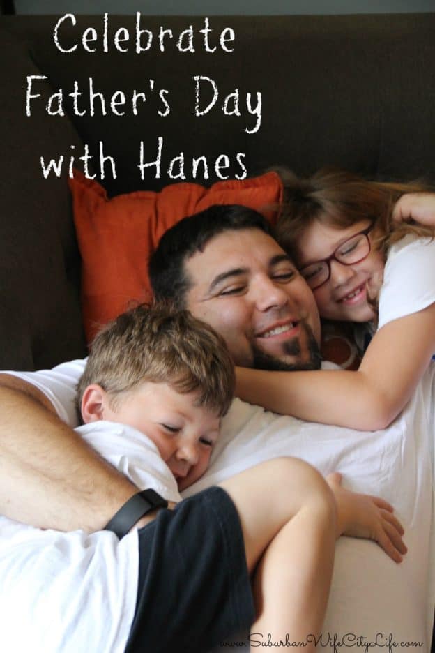 Celebrate Father's Day with Hanes & Giveaway #HappyInHanes