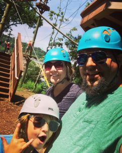 Tree Top Adventure Course at Turtle Back Zoo