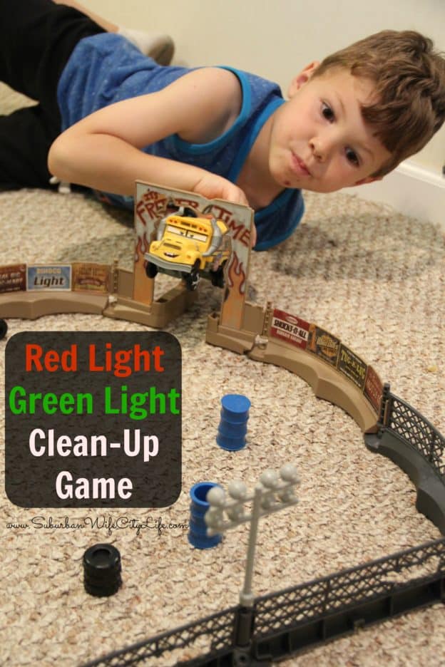 Red Light Green Light Clean-up Game #UltimatePitStop
