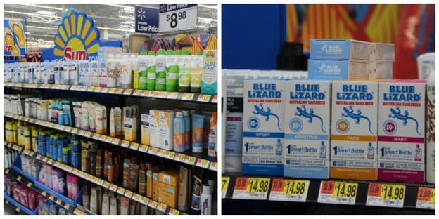 Walmart Sun Zone Blue Lizard®