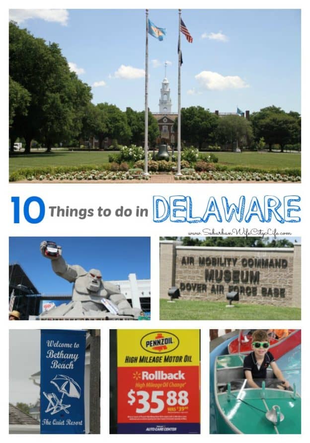 10 Things to do in Delaware #RoadTripOil #ad