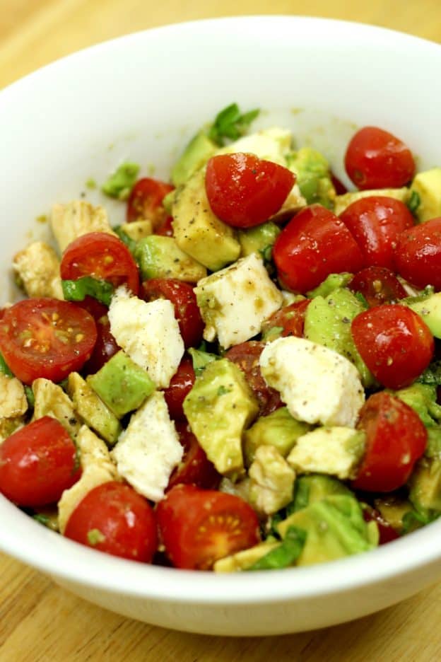 Avocado Caprese Salad