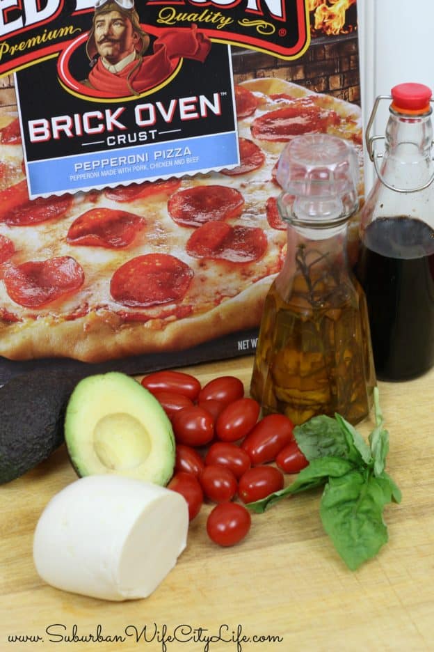 Avocado Caprese Supplies