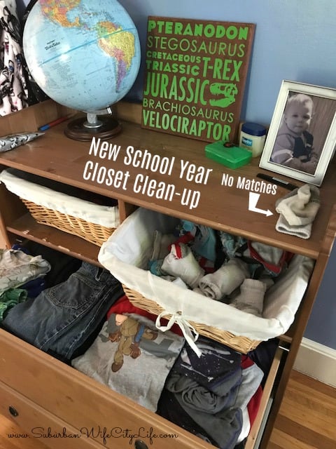 Closet Clean-up with Hanes