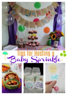 Tips for Hosting a Baby Sprinkle