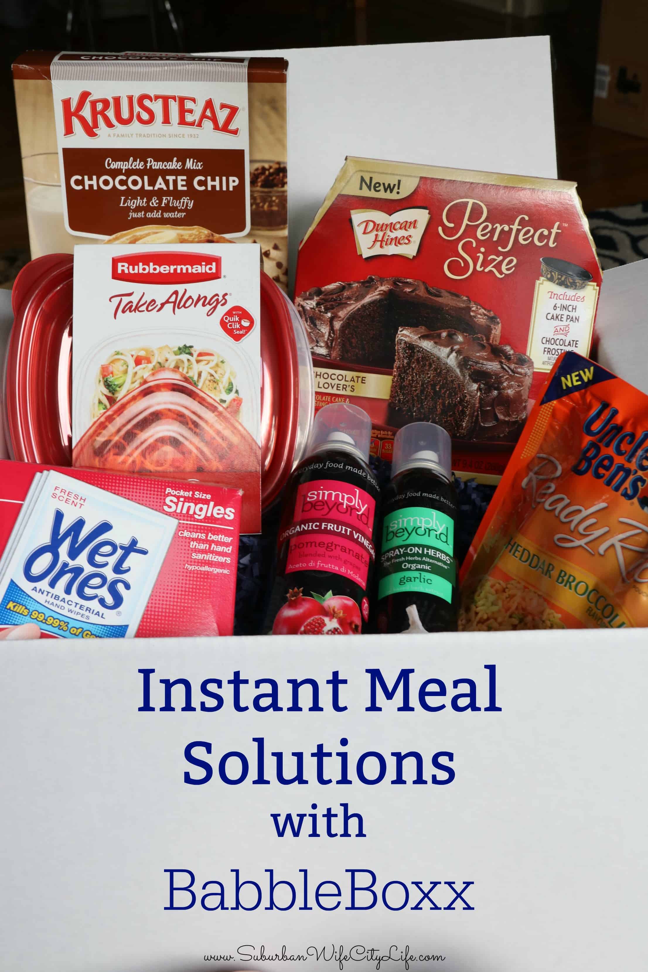 Instant Meal Solutions with BabbleBoxx