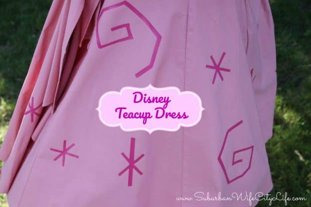 Disney Teacup Dress DIY