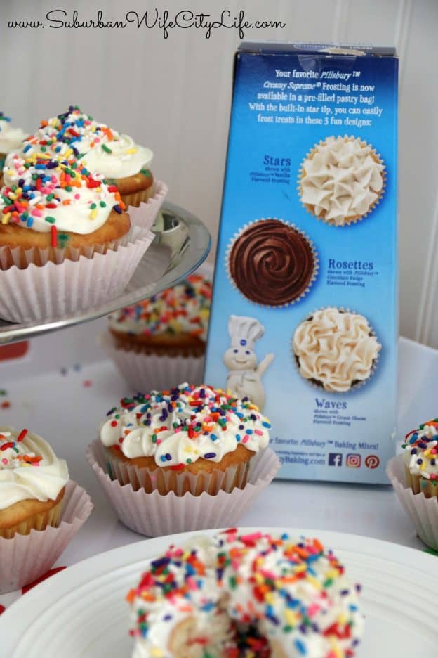 Surprise cupcakes 3 different designs