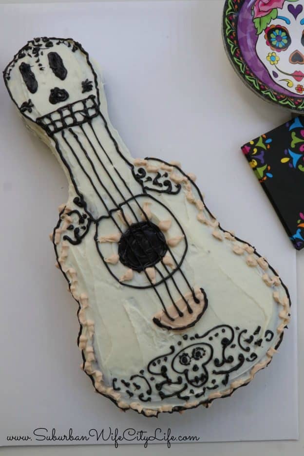 Coco Guitar Cake