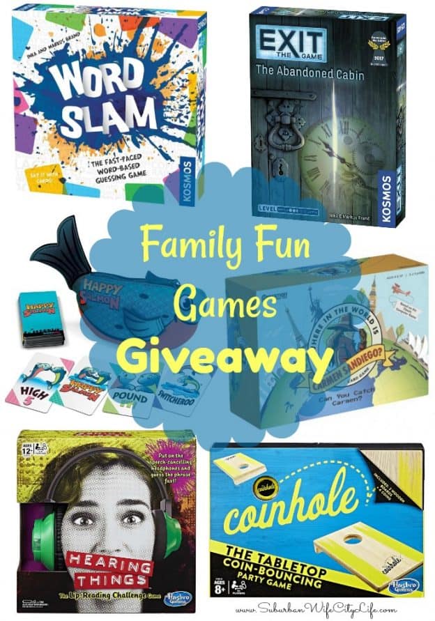 Family Fun Games Giveaway