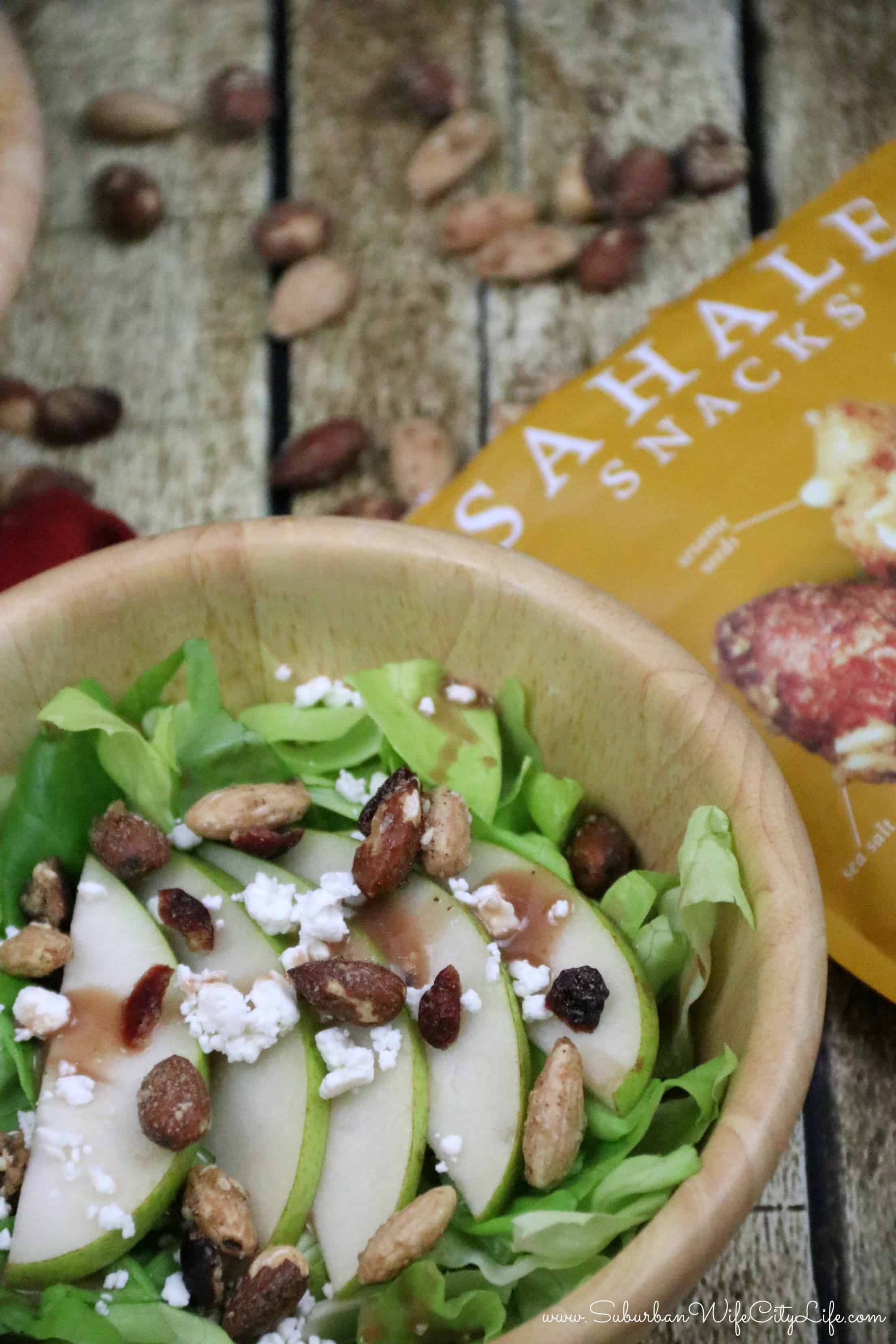 Pear & Goat Cheese Salad