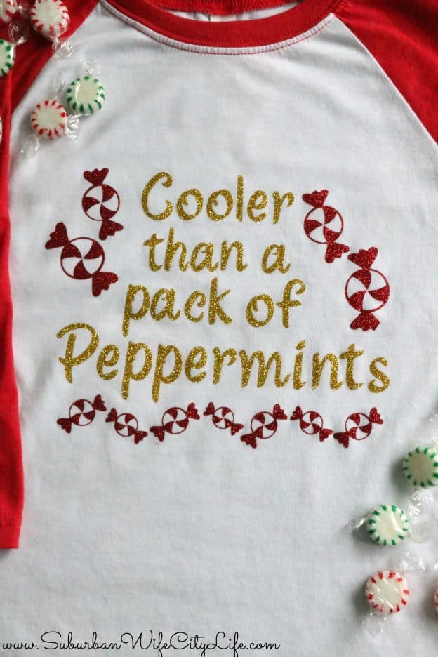 Cool Christmas Shirt for Kids #CricutMade