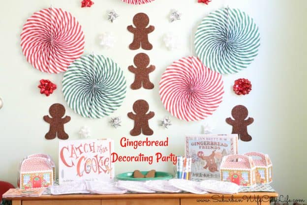 Gingerbread Decorating Party Ideas