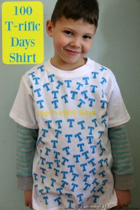 100 T-rific Days of school Shirt #CricutMade