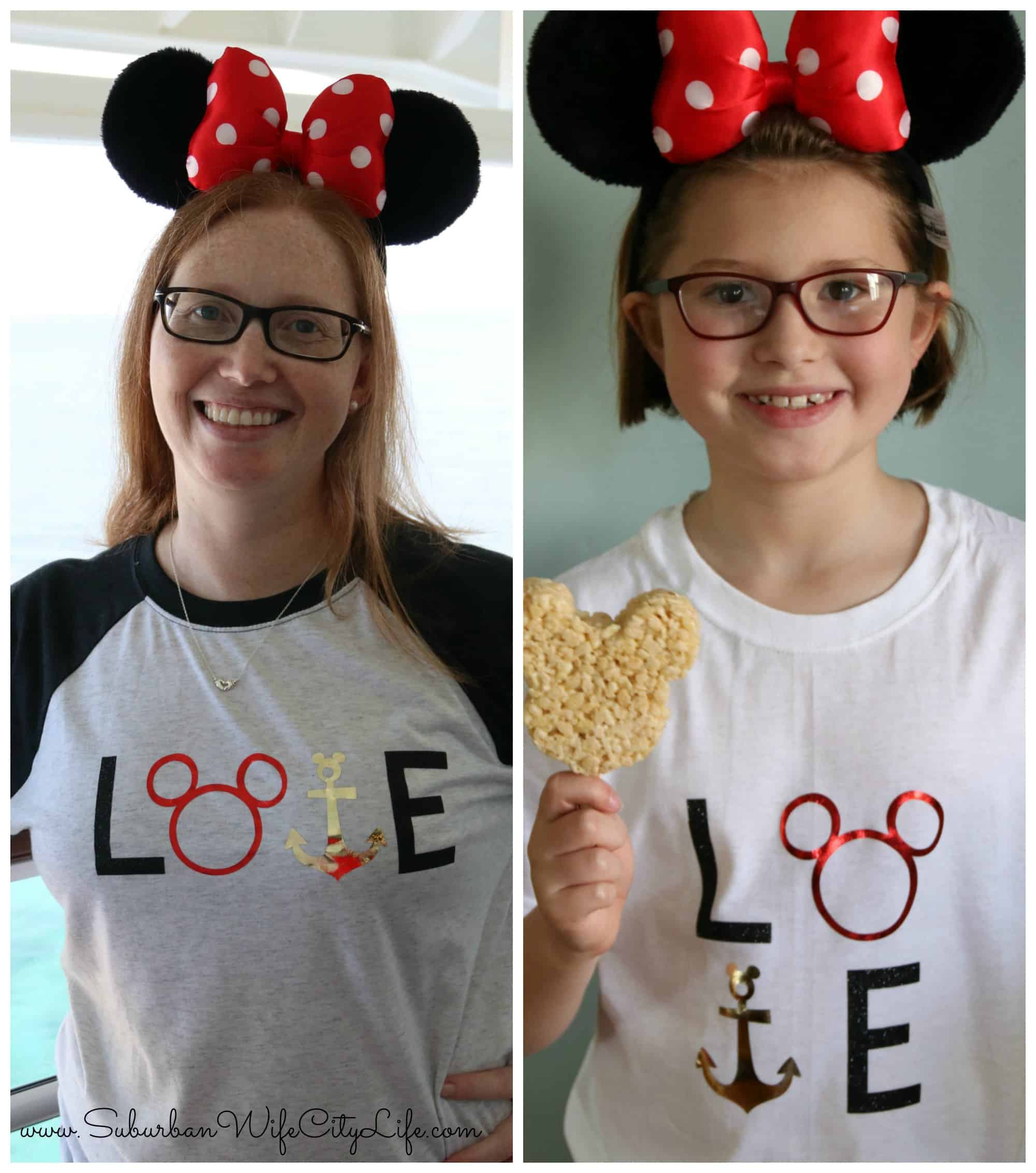 DIY Disney LOVE shirts #CricutMade