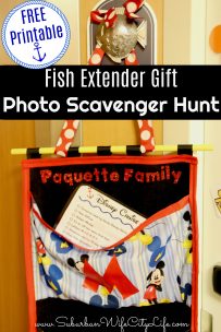 Fish Extender Gift Photo Scavenger Hunt Free Printable