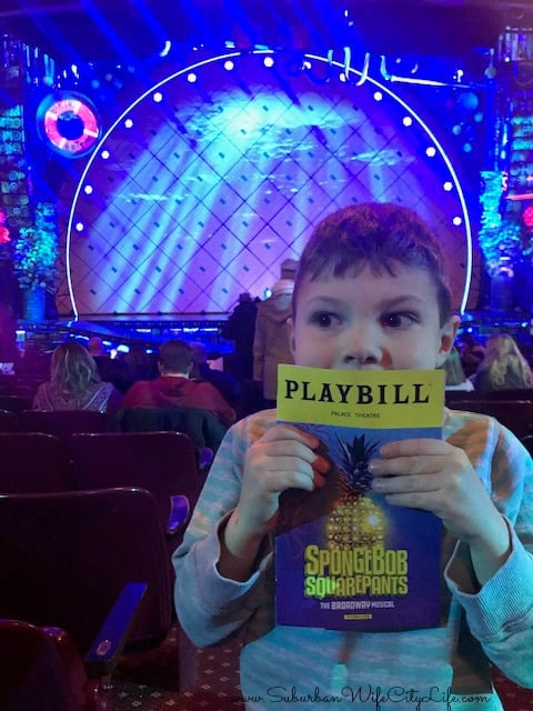 1st Broadway Show Spongebob Squarepants