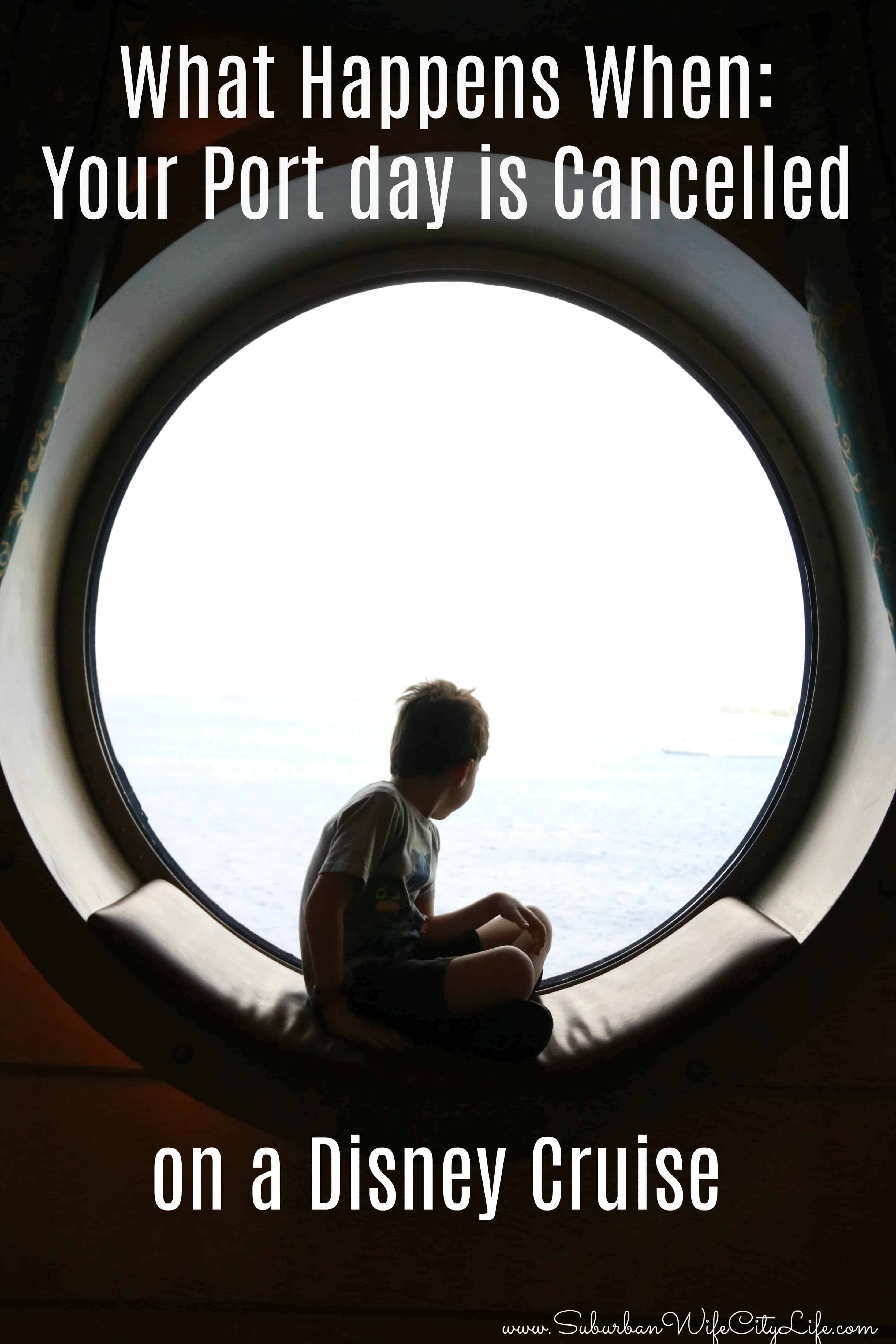When your Port day is cancelled and you get an extra Day at Sea on Disney Cruise Line
