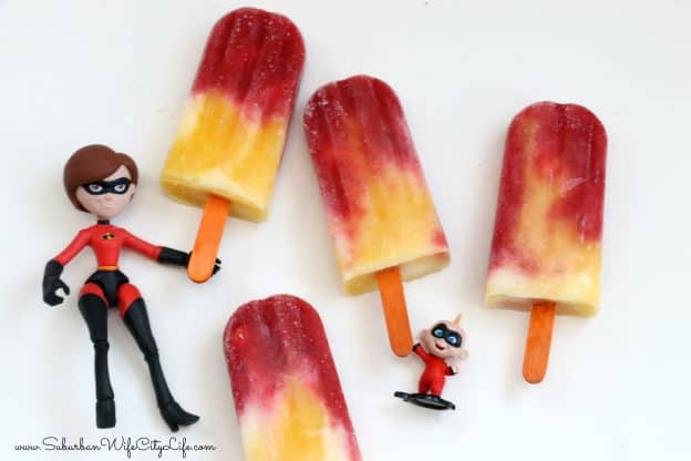 Incredibles Inspired Popsicles
