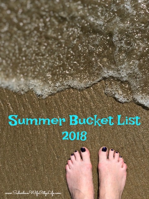 Summer Bucket List 2018