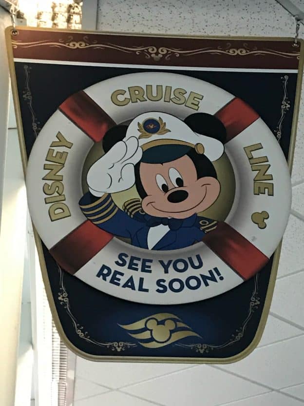Disembarking a Disney Cruise Ship Tips