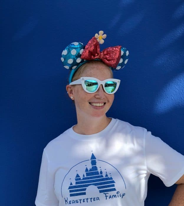 Blue Wall at Magic Kingdom #bluewall