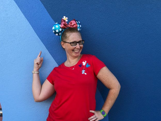 Epcot Blueberry Wall
