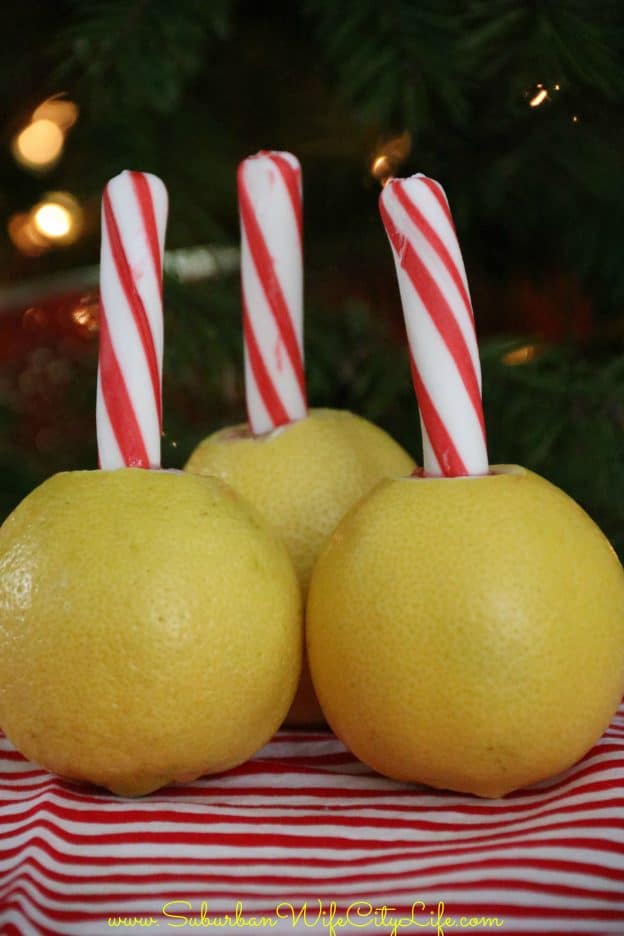 Christmas Tradition Lemon Peppermint Sippers