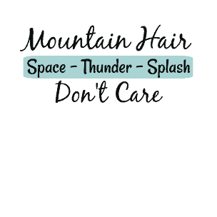 Mountain hair Don't Care Free PNG