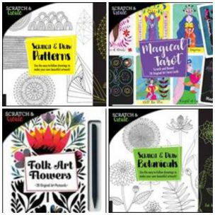 Scratch & Create books