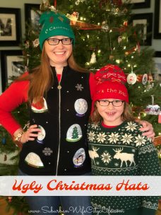 Ugly Christmas Hats #CricutMade