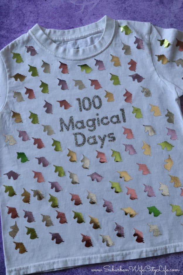 100 Magical Days Shirt for the 100th day of school #CricutMade