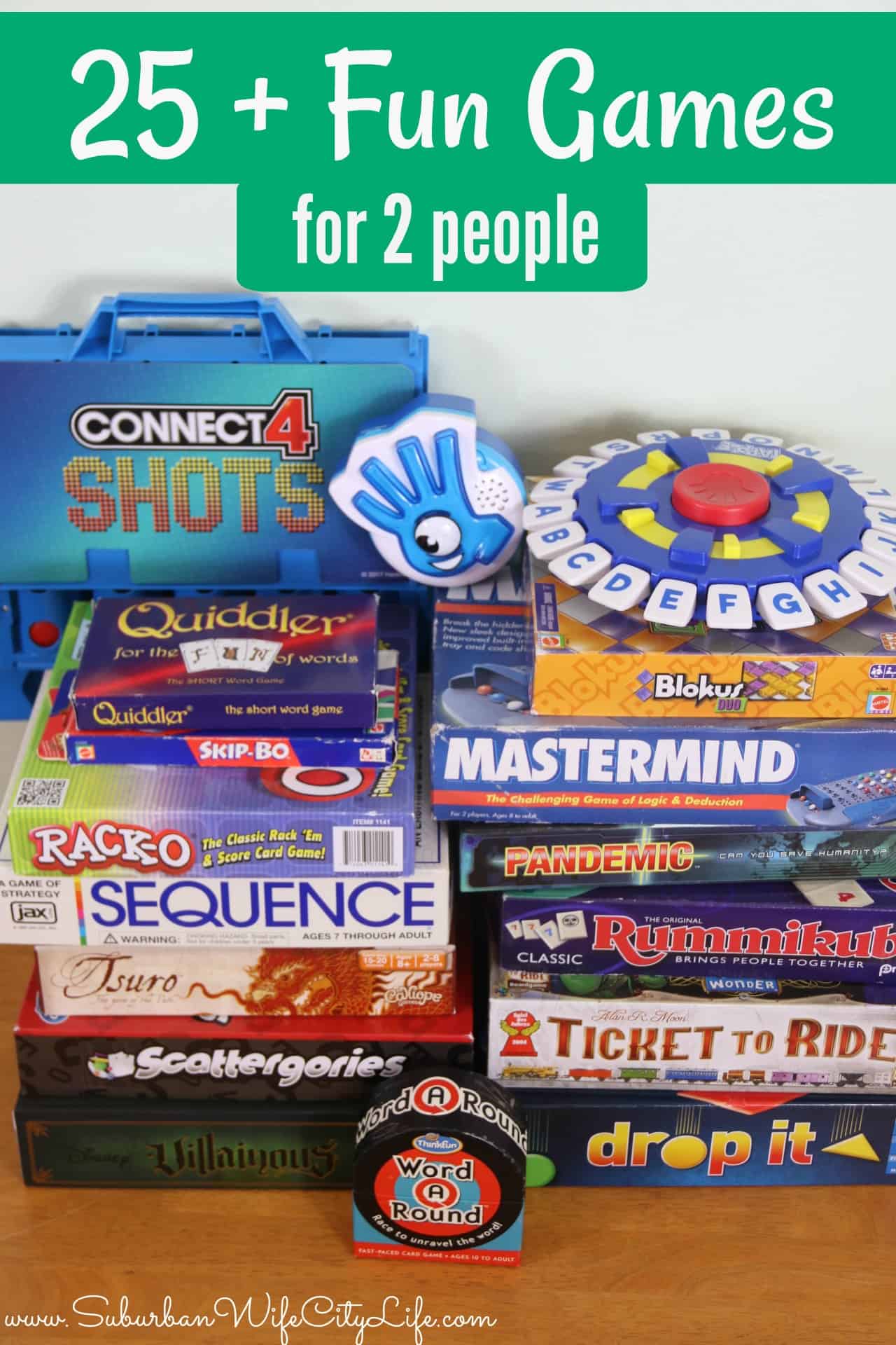 25 Fun Games For 2 People 