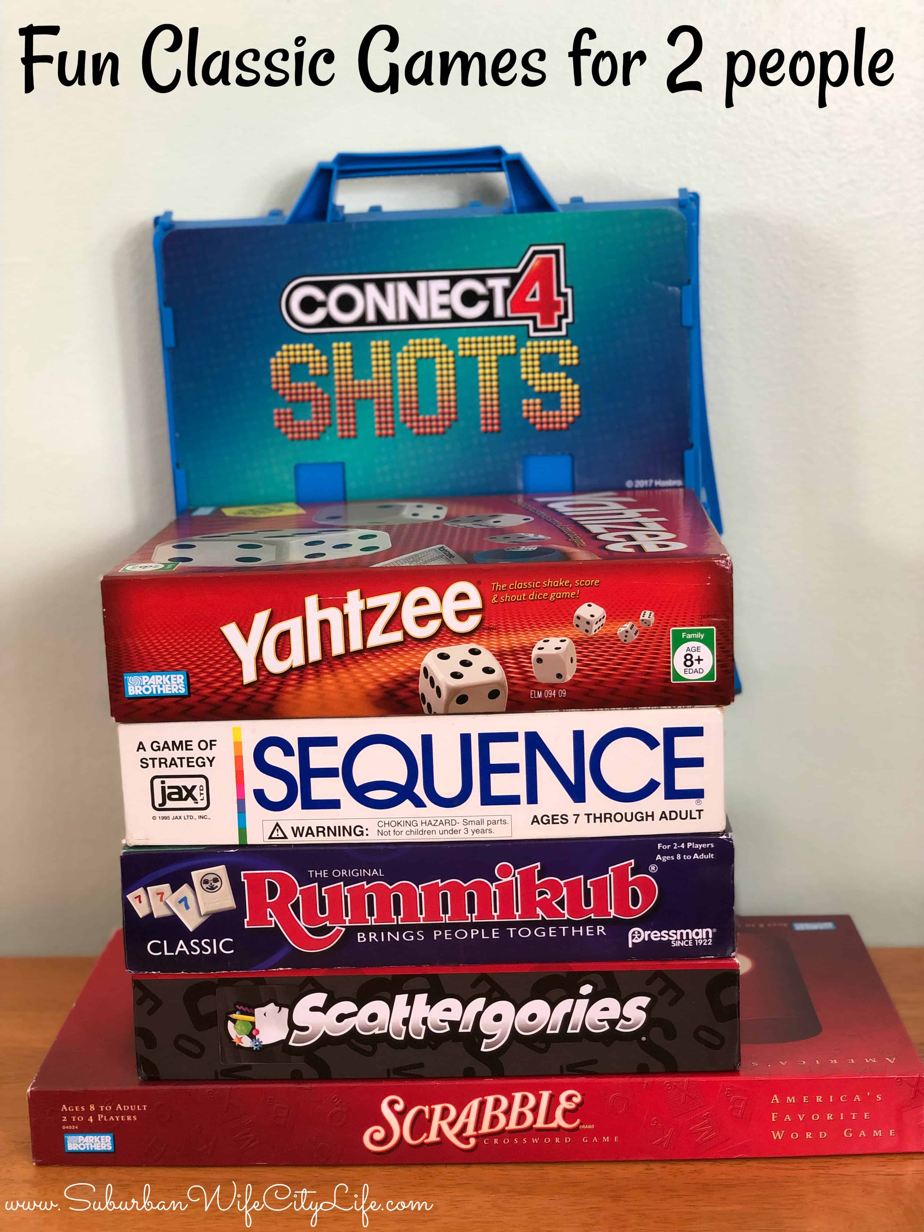 25+ Fun Games for 2 players Suburban Wife, City Life