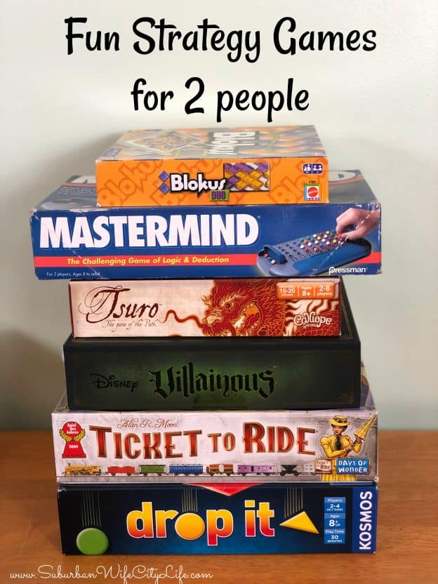 25+ Fun Games for 2 players - Suburban Wife, City Life