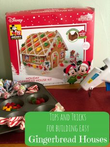 Tips and Tricks for building easy Gingerbread Houses