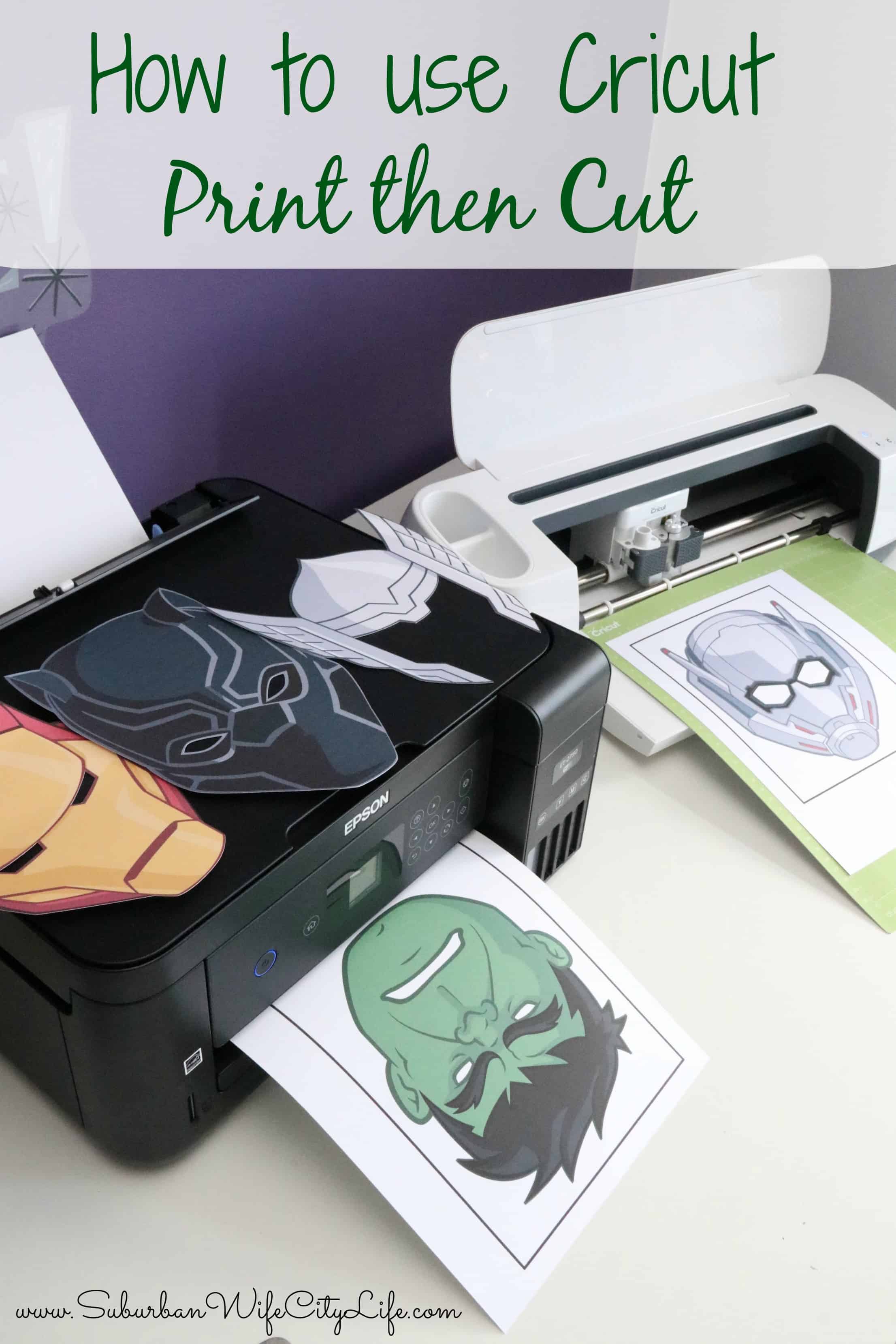 How to use Cricut Print then Cut